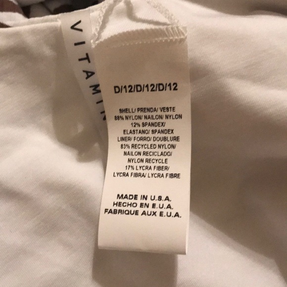 Vitamin A Leah One Piece in Coco Marin Stripe - Picture 3 of 3